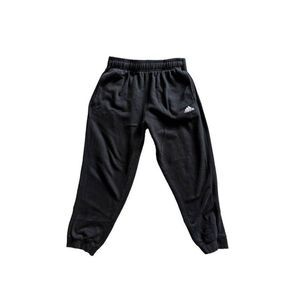 Adidas black boys joggers in a size Large (14/16)